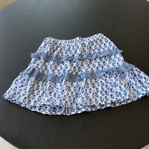 Blue Mini skirt